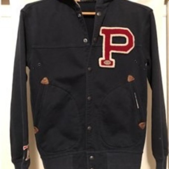 Ralph Lauren Polo Vintage Varsity Letterman Jacket Extra Small